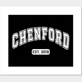 CHENFORD EST. 2018 (White Text) | The Rookie Posters and Art